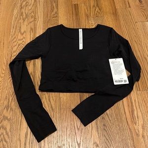 Lululemon Ebb to Street Long Sleeve Size 8 NWT